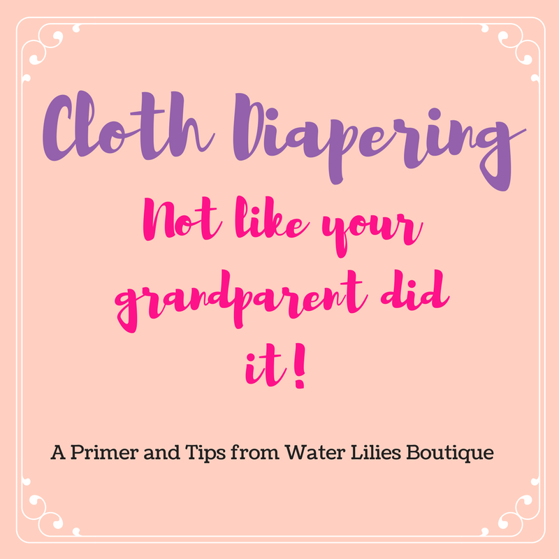 Cloth diapering- not like your grandparents did it!