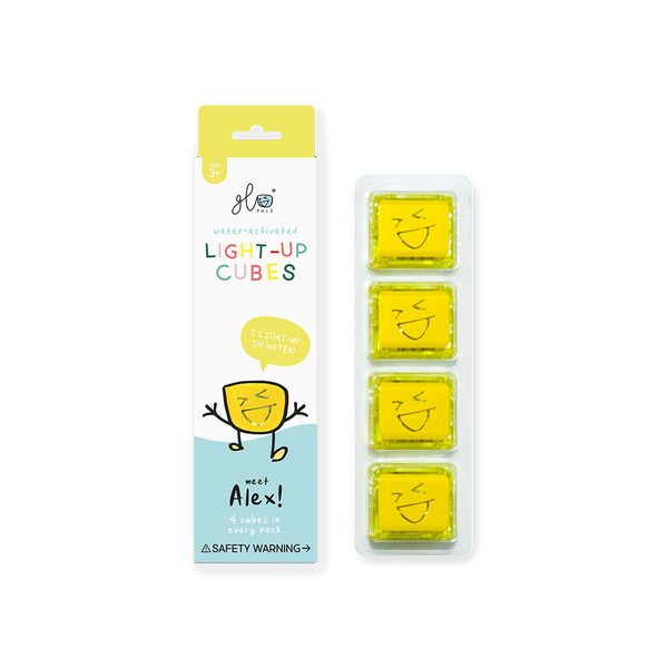 Glo Pals - YELLOW GLO CUBES