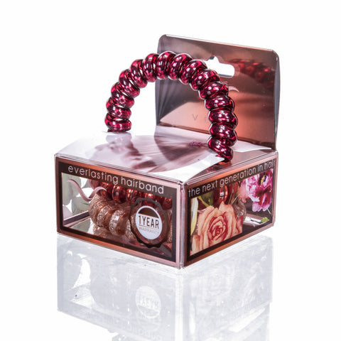 Vere - Ruby Garnet Hair Tie & Bracelet Set
