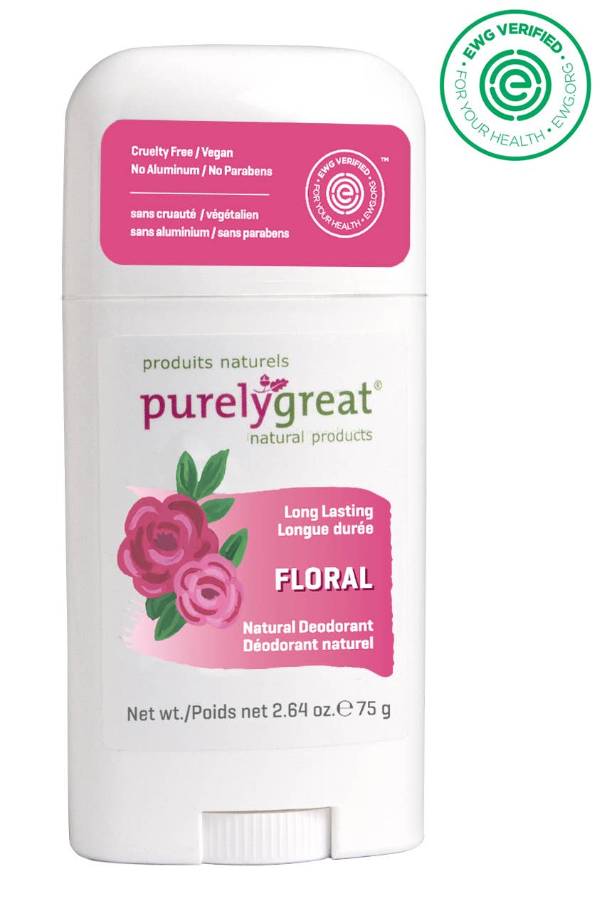 Purelygreat - Stick Deodorant - Floral