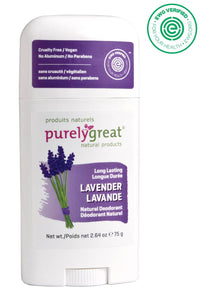 Purelygreat - Stick Deodorant - Lavender