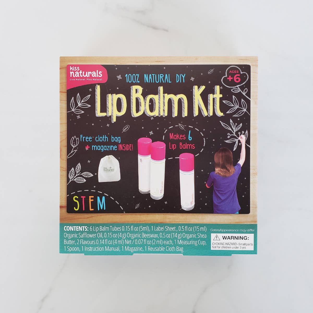 Kiss Naturals DIY LIP BALM KIT