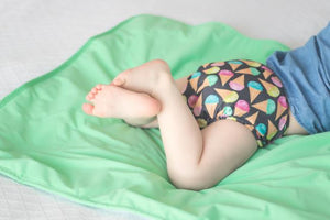 Buttons Diapers Changing Pad