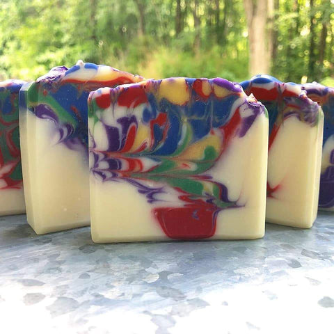 The Confectionery Bar Soap- Counting Rainbows Sweet Soap