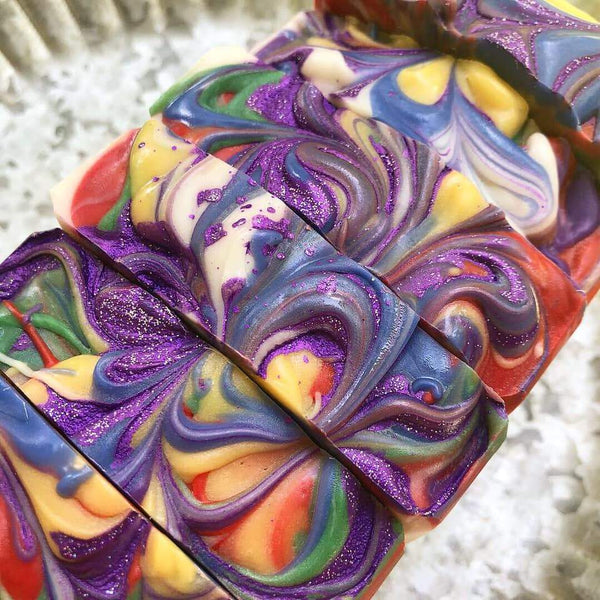 The Confectionery Bar Soap- Counting Rainbows Sweet Soap