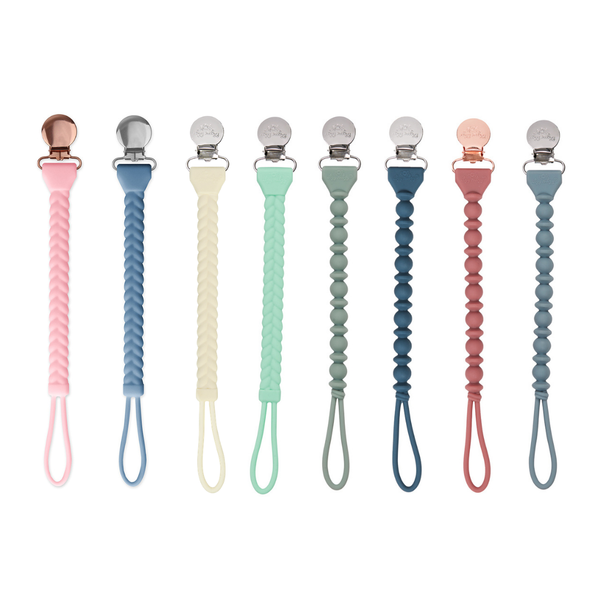 Itzy Ritzy - Sweetie Strap™ Silicone Pacifier Clips