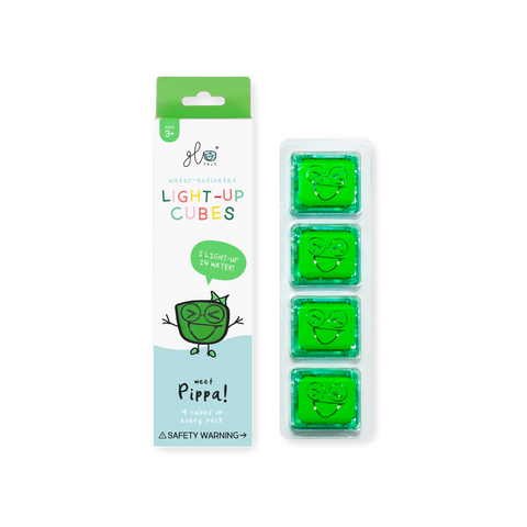 Glo Pals - GREEN GLO CUBES