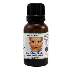 BALM! Baby Teething Rub Natural Herbal Topical Rub