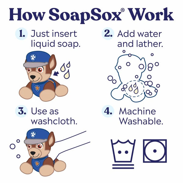 SoapSox- Chase- Paw Patrol