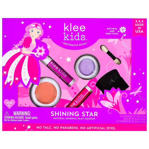 Klee Naturals Shining Star Natural Play Makeup 4-PC Kit