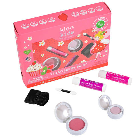 Klee Naturals Strawberry Fairy Natural Play Makeup 4-PC Kit