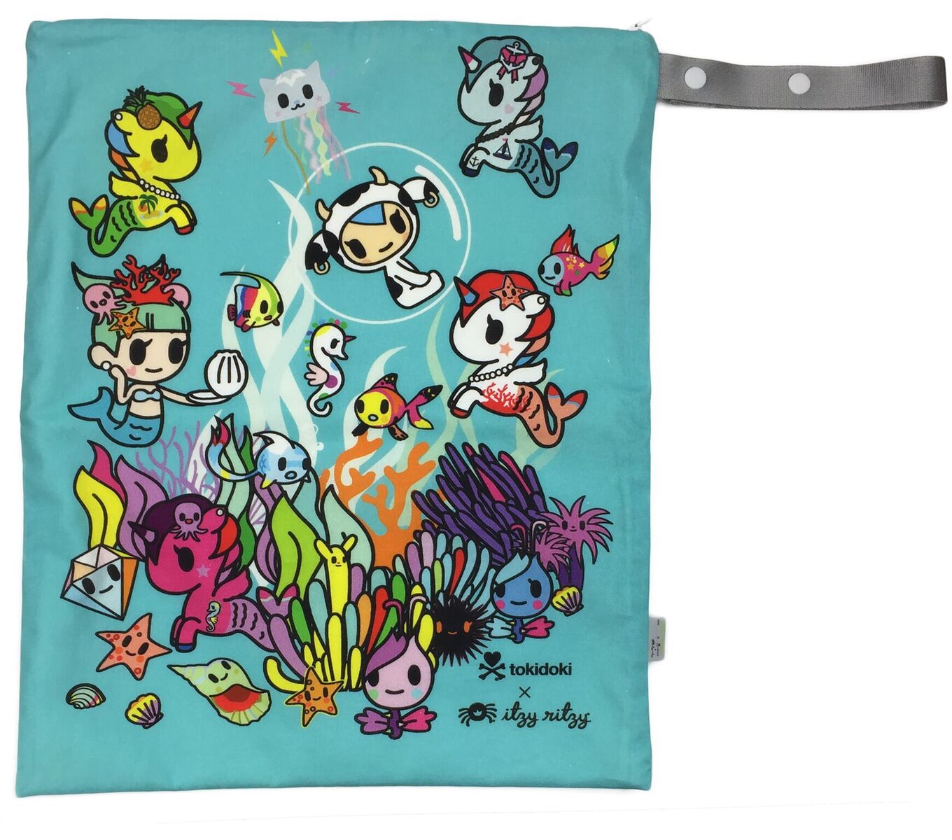 Itzy Ritzy Travel Happens Large Sealed Wet Bag