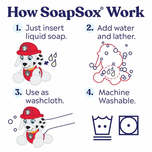 SoapSox- Marshall- Paw Patrol