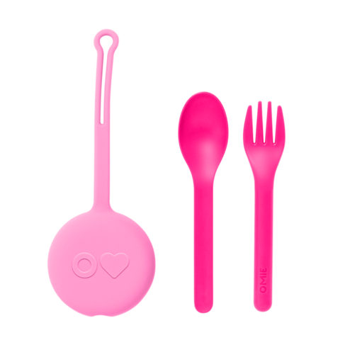 OmieLife Fork, Spoon + Pod Set