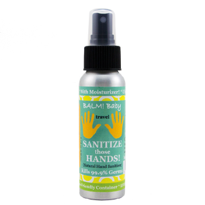 BALM! Baby SANITIZE those HANDS! Natural Hand Sanitizer w/ Moisturizer - 2.7oz