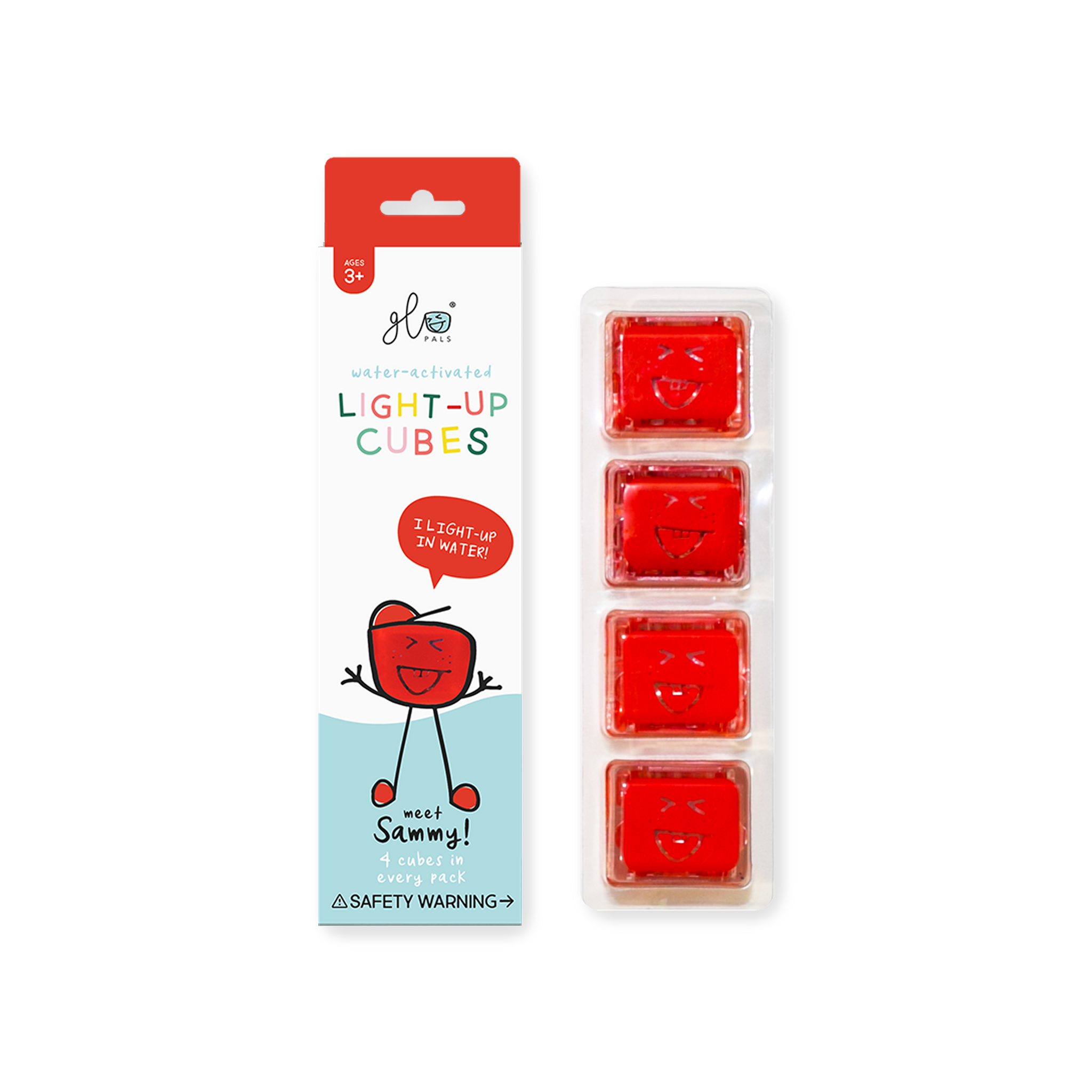 Glo Pals RED GLO CUBES