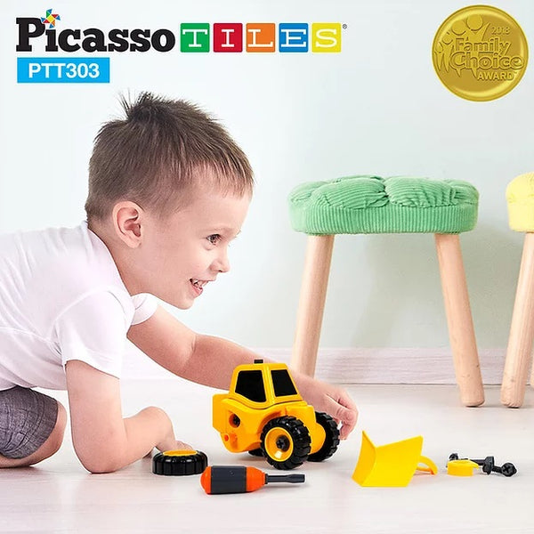 PicassoTiles 3 in 1 Take A Part Toy