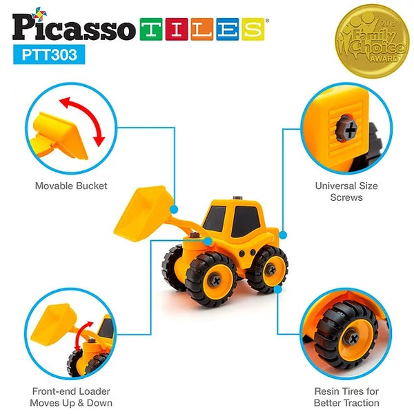 PicassoTiles 3 in 1 Take A Part Toy