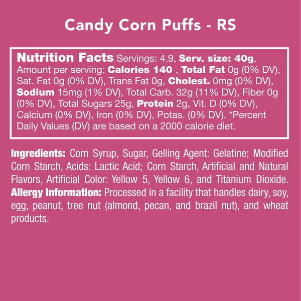 Candy Club - Candy Corn Puffs