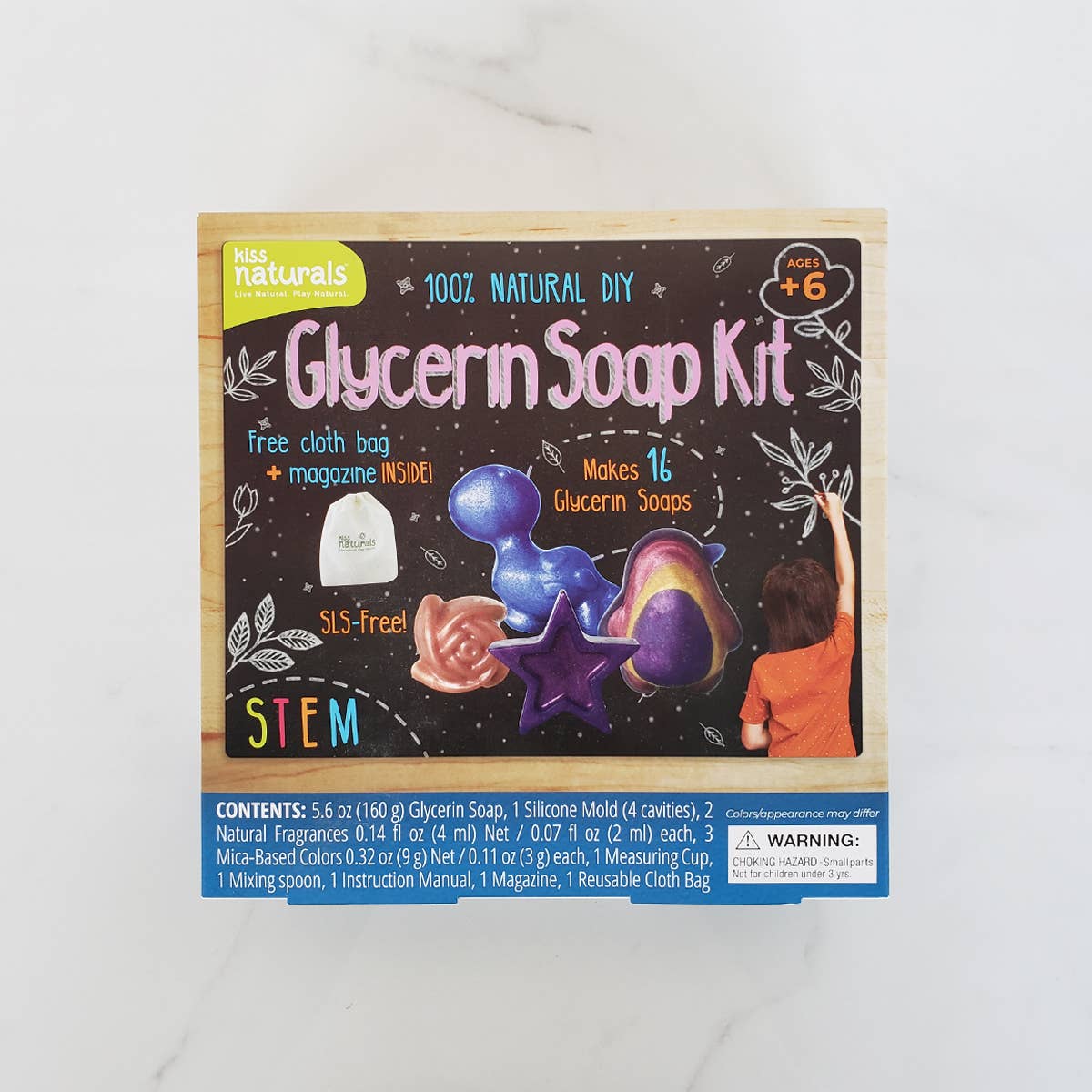 Kiss Naturals DIY GLYCERIN SOAP KIT