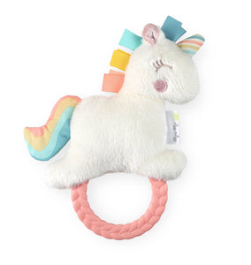 Itzy Ritzy - Ritzy Rattle Pal™ Plush Rattle Pal with Teether