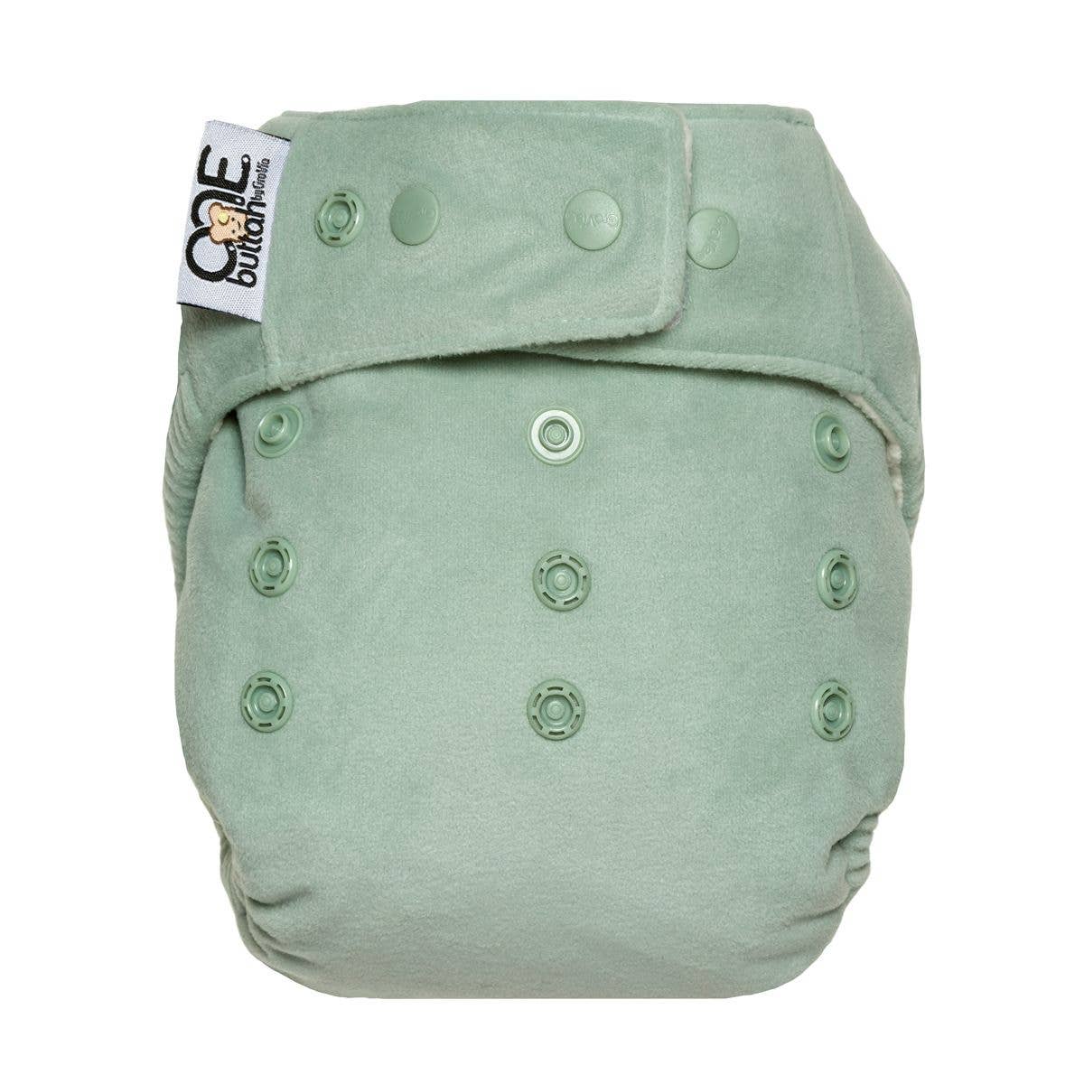 GroVia Modern Diapers - Buttah O.N.E. Diaper - Glacier