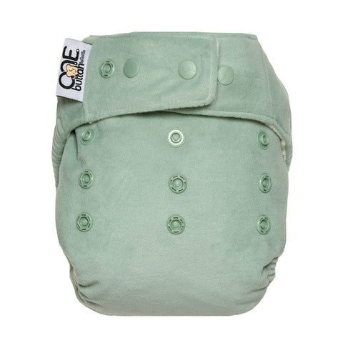 GroVia Modern Diapers - Buttah O.N.E. Diaper - Glacier