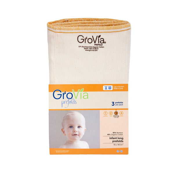 Grovia Prefold Cloth Diaper