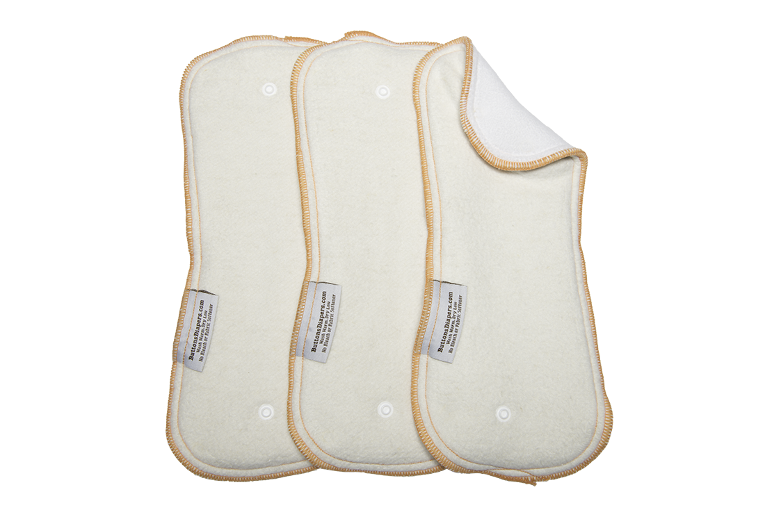 Buttons Hemp/Cotton Daytime Inserts