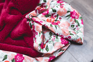Saranoni Receiving Lush/Satin Back Blankets
